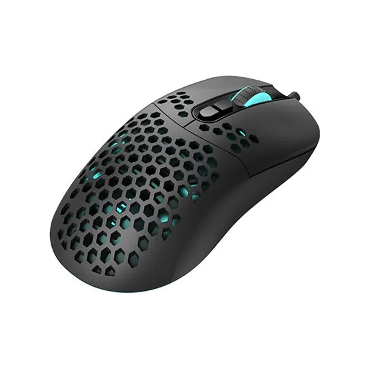 DEEPCOOL MC310 Ultralight Gaming Mouse - Black (12800 DPI, 7 Programmable Buttons, RGB) - R-MC310-BKCUNN-G view 2