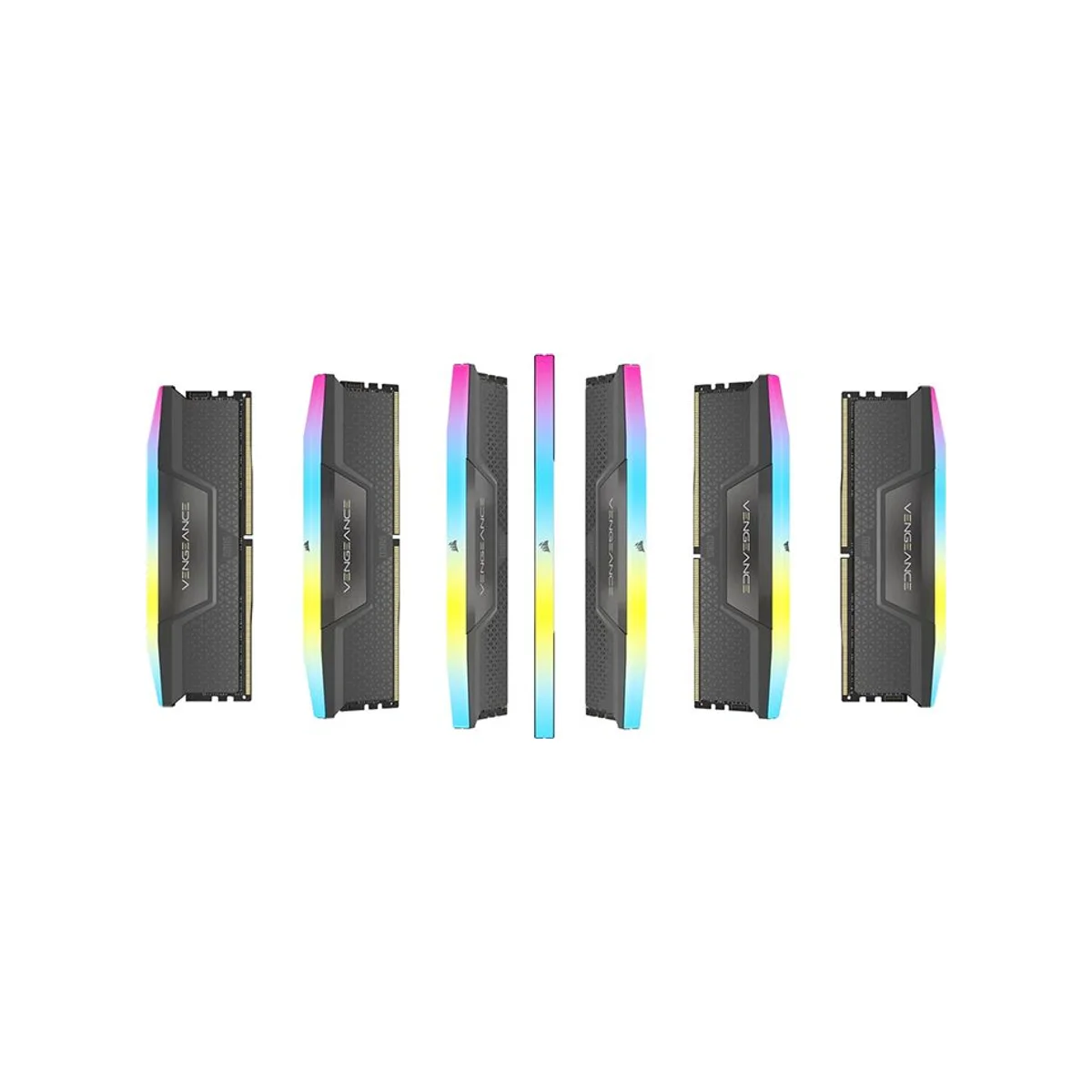 Corsair Vengeance RGB 64 GB (2X32) DDR5 6000MHz RAM Memory (CL30, Black) – CMH64GX5M2B6000Z30 view 4