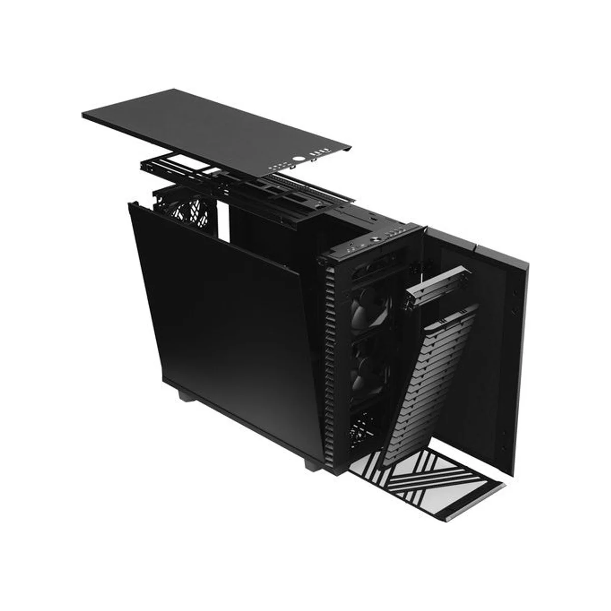 Fractal Define 7 Mid Tower ATX Gaming Case - Black - FD-C-DEF7A-01 view 12
