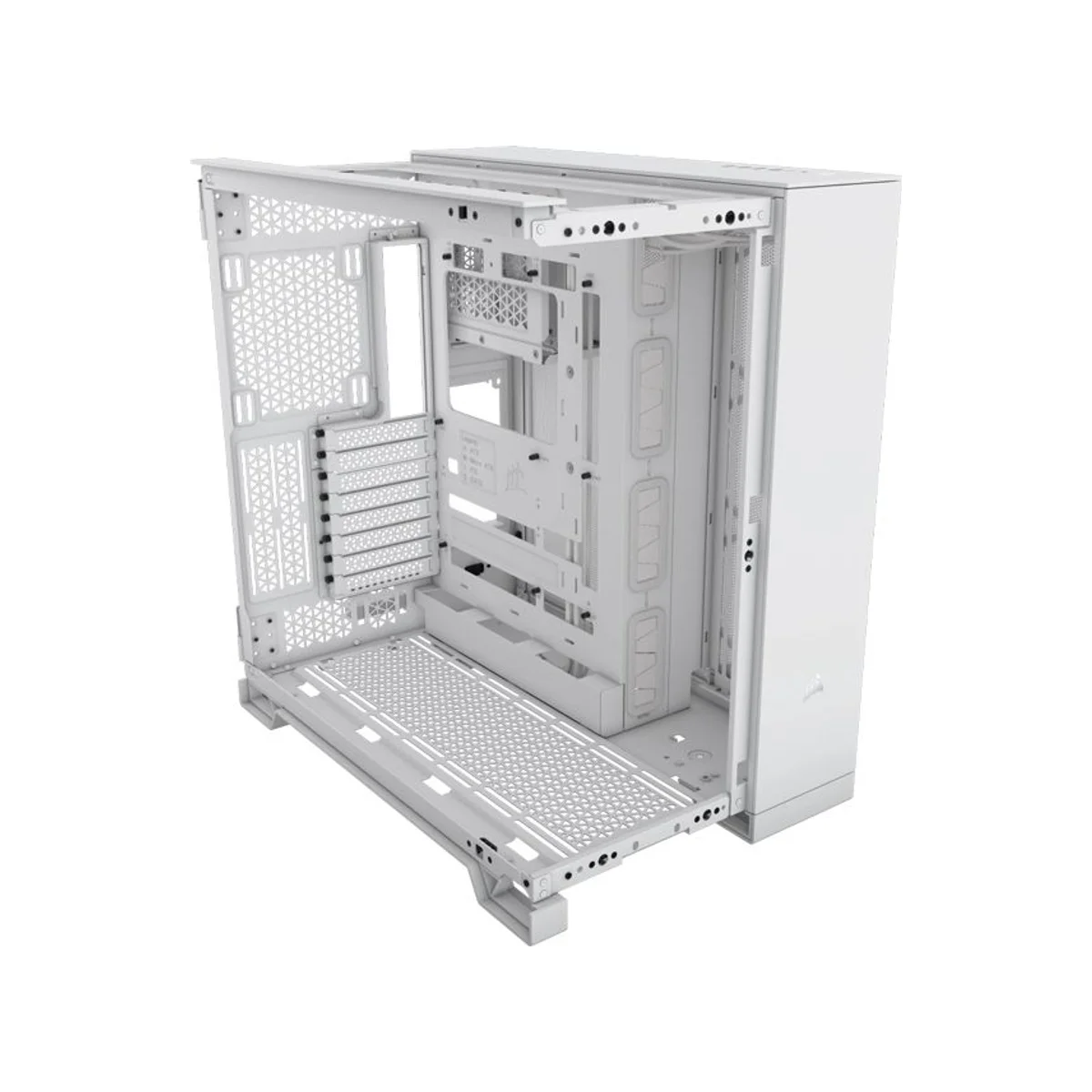 Corsair 6500D Dual Chamber Airflow ATX Gaming Case - White - CC-9011260-WW view 5