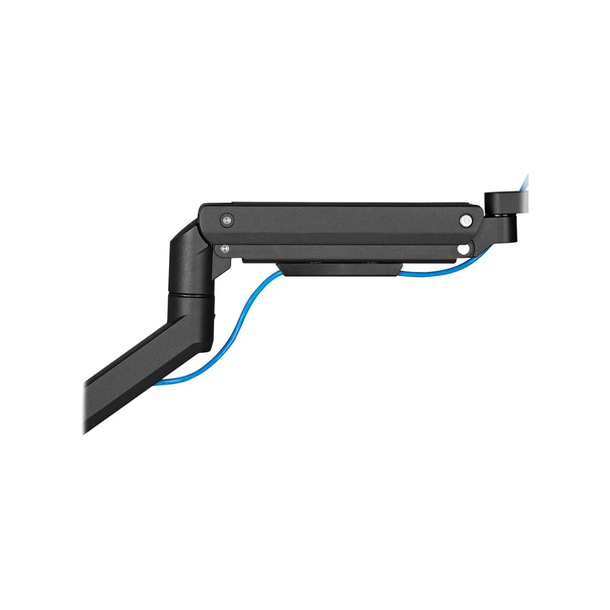SilverStone ARM14 Single Monitor VESA Mounting Mechanical Arm (Black, 17"-49", 20kg) - SST-ARM14B view 4