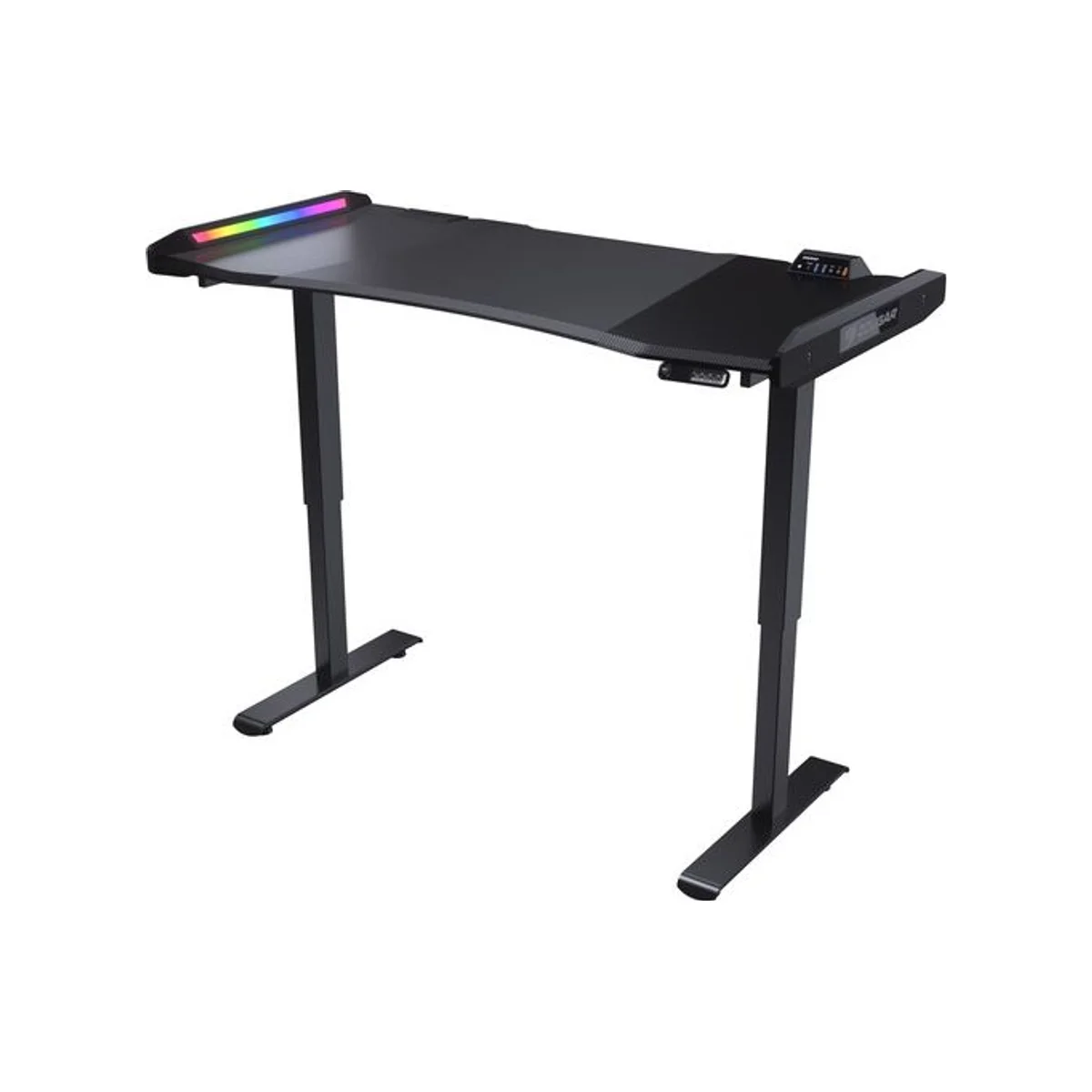 COUGAR E-MARS RGB Electrical Gaming Desk - Black (1531mm Wide, 700-1150mm Height Adjustable) - 3M1503SB.0005 view 3