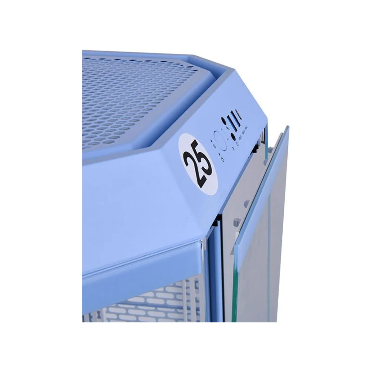 Thermaltake The Tower 300 Hydrangea Micro-ATX Gaming Case - Blue - CA-1Y4-00SFWN-00 view 2