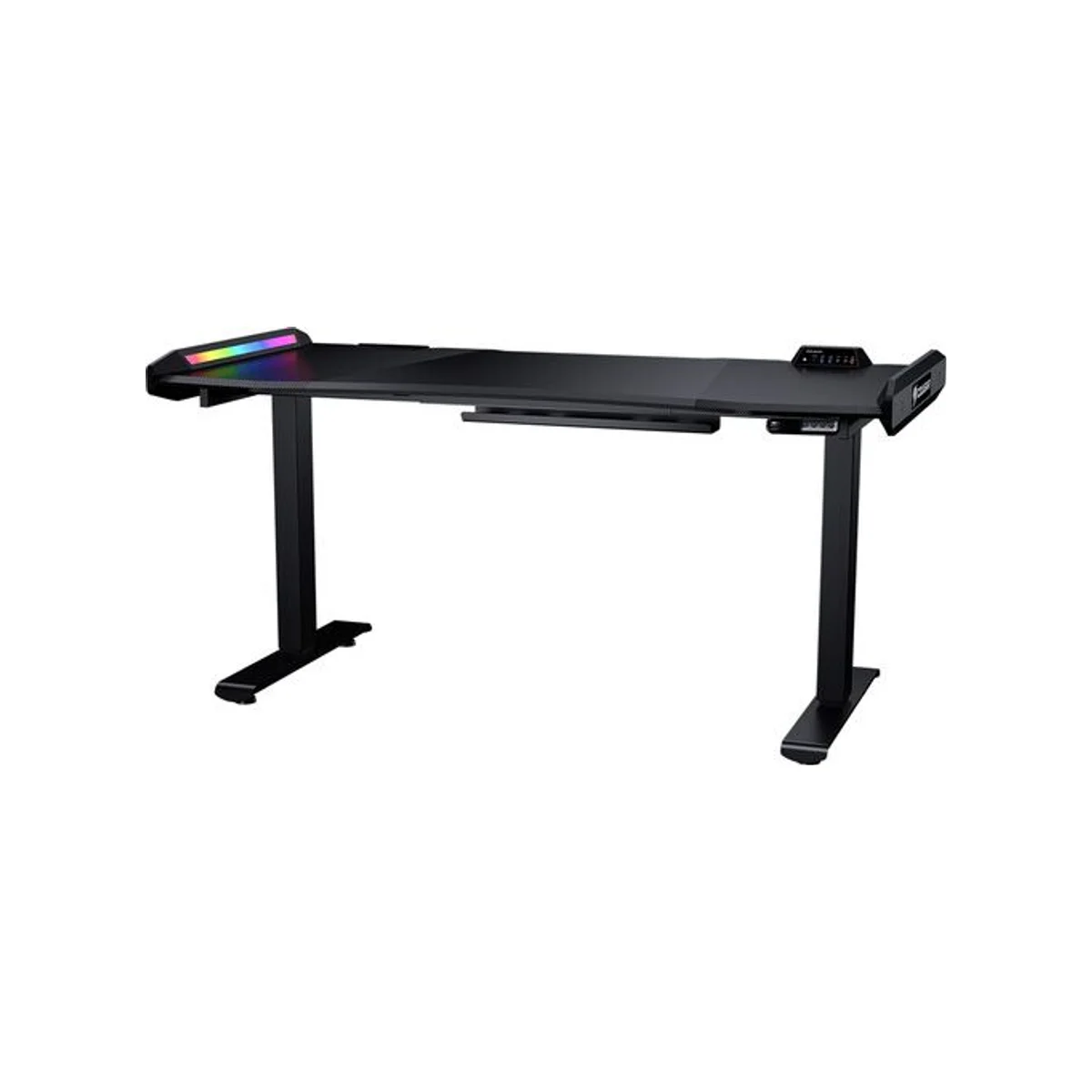 COUGAR E-MARS RGB Electrical Gaming Desk - Black (1531mm Wide, 700-1150mm Height Adjustable) - 3M1503SB.0005 view 2