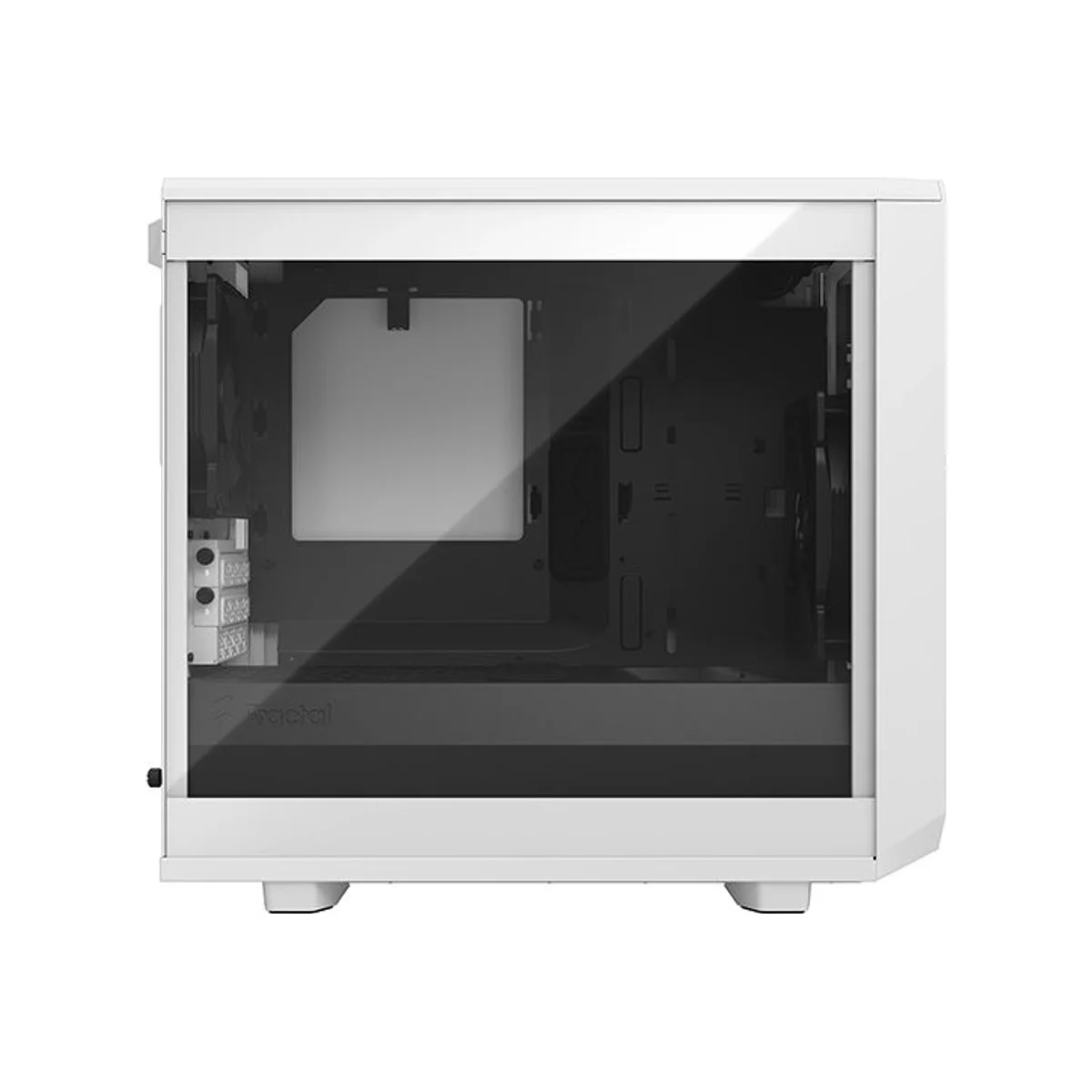 Fractal Meshify 2 Nano White TG Clear Tint Mini-ITX Computer Case (White, Tempered Glass) - FD-C-MES2N-02 view 21