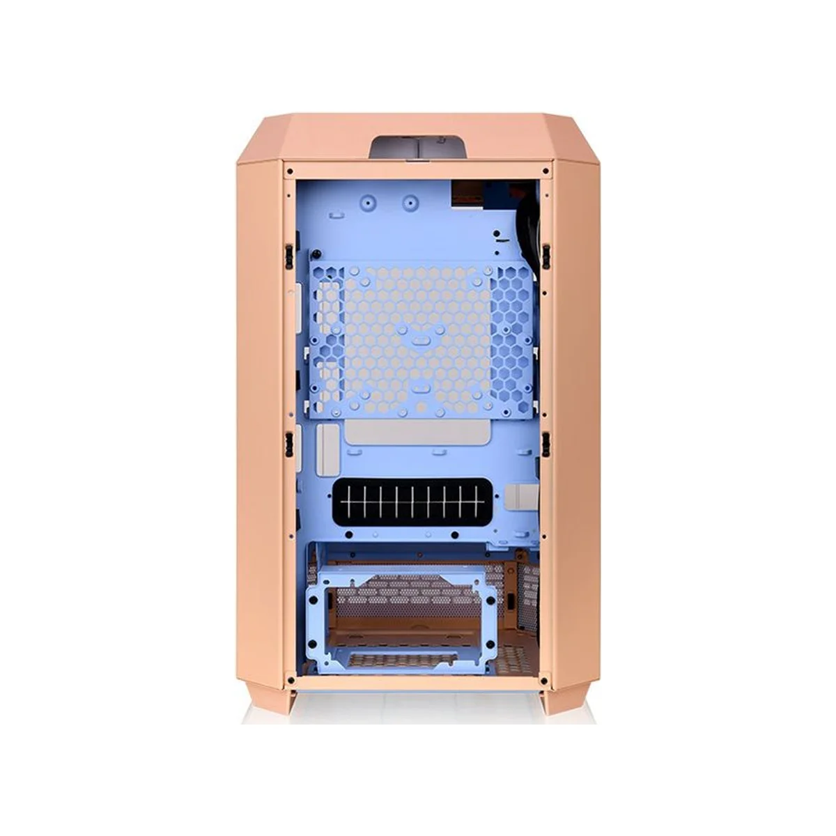 Thermaltake The Tower 300 Fuzz Tempered Glass Micro-ATX Gaming Case - CA-1Y4-00SKWN-00 view 5