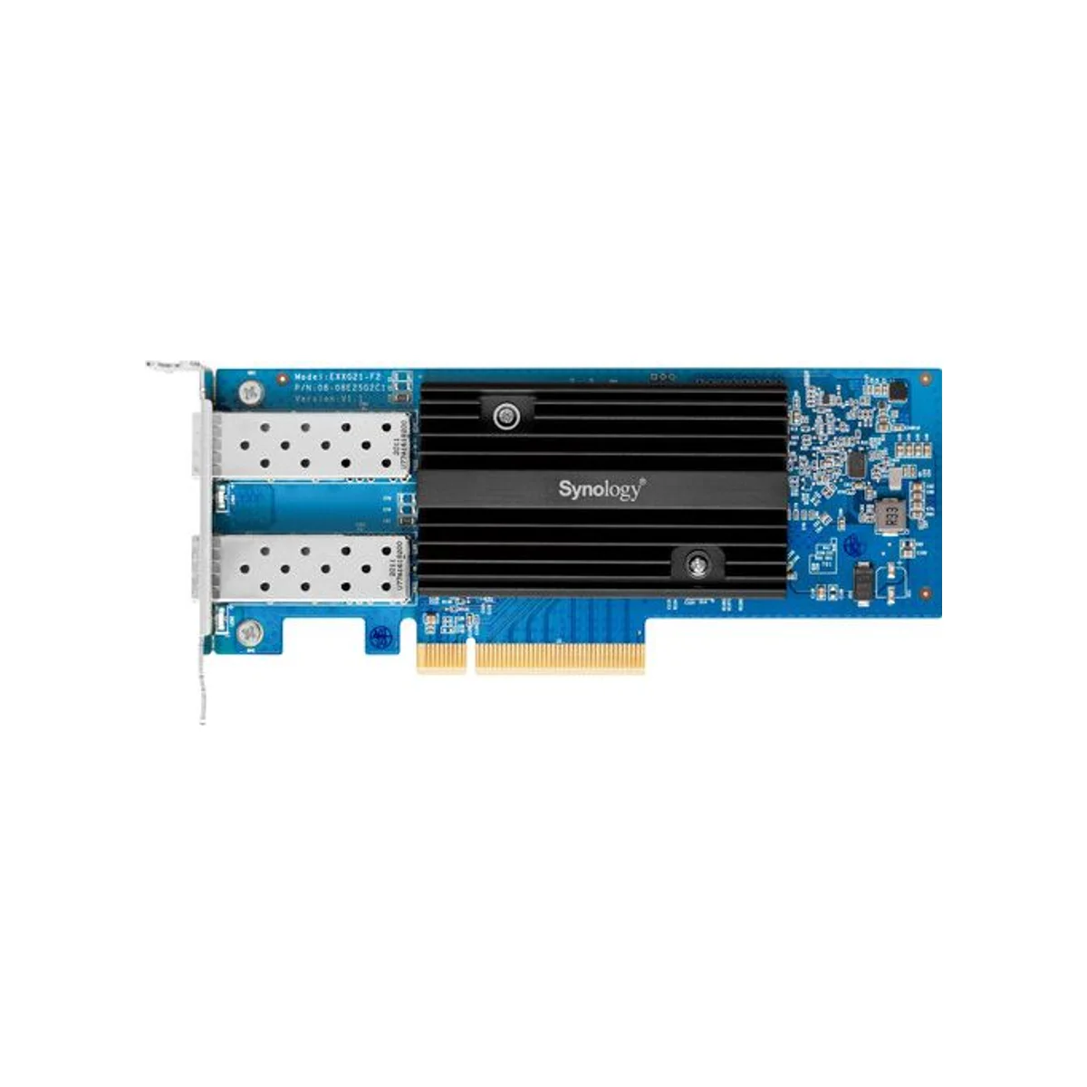 Synology Dual-Port 10G PCIe 3.0 Ethernet Adapter Card (2x SFP+, PCIe 3.0 x8) - E10G21-F2