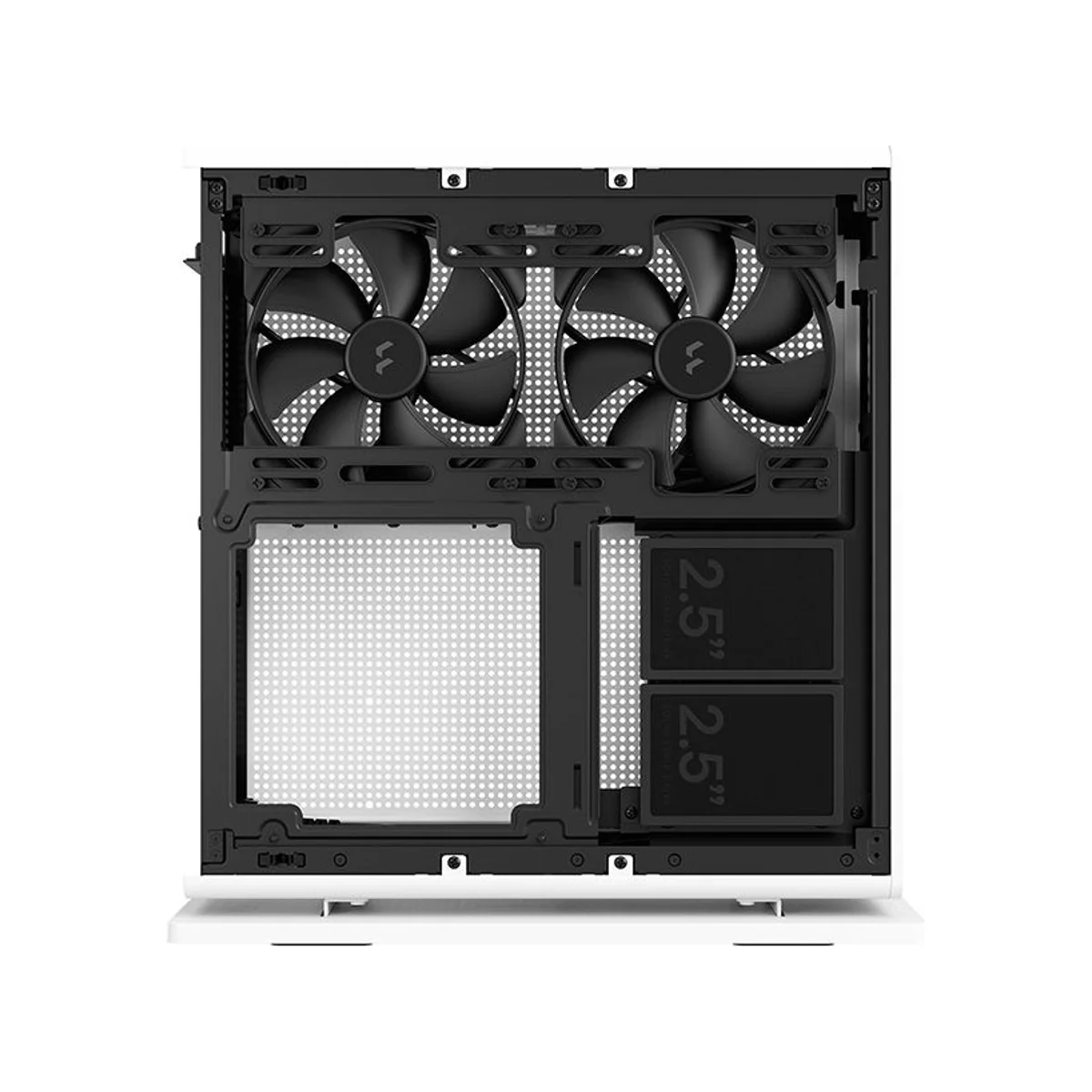 Fractal Ridge Mini-ITX Gaming Case - White - FD-C-RID1N-12 view 5