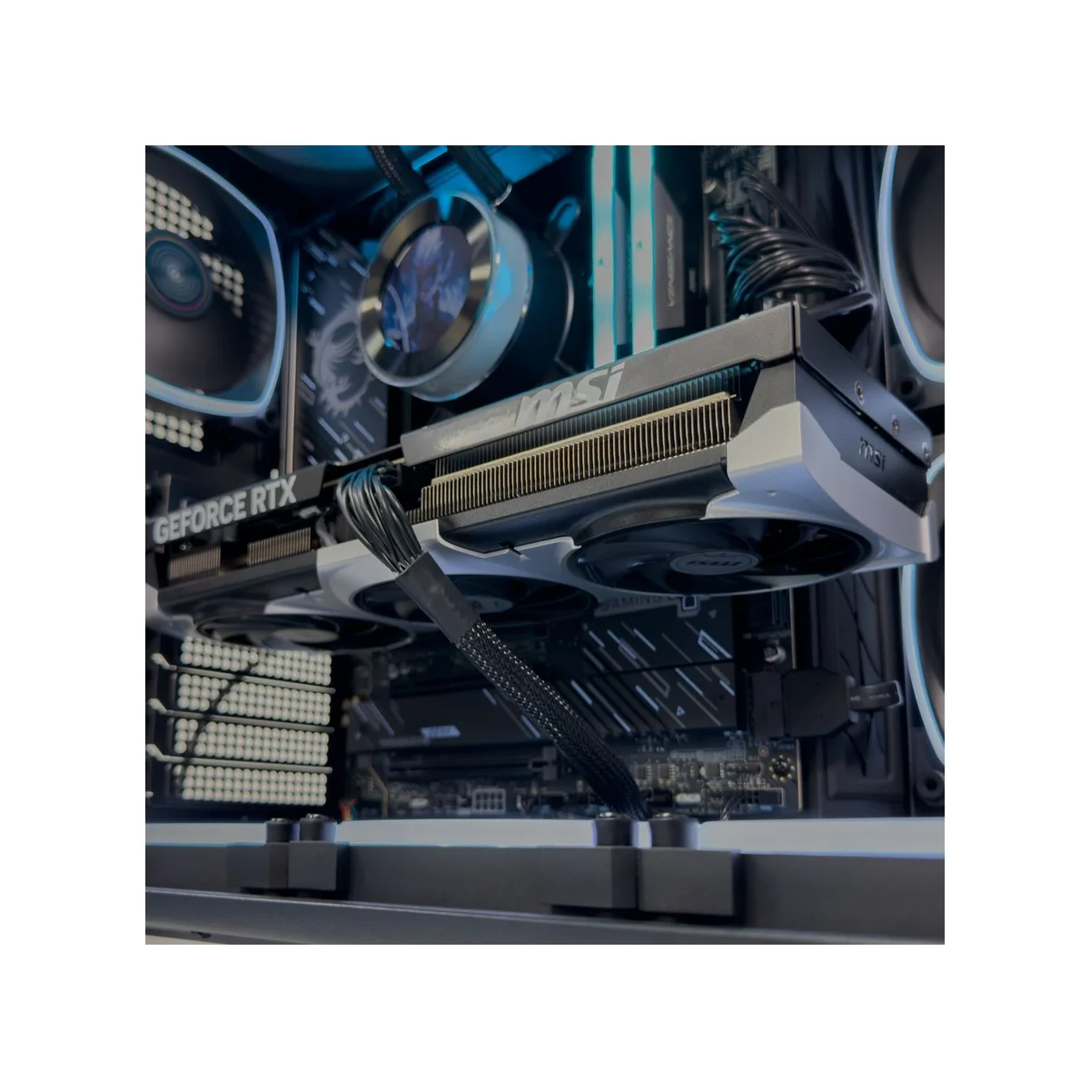 December Gaming PC (Ryzen 7 9800X3D, 32GB DDR5, RTX 5080 16GB) - Powered by MSI - December_Gaming_PC view 7
