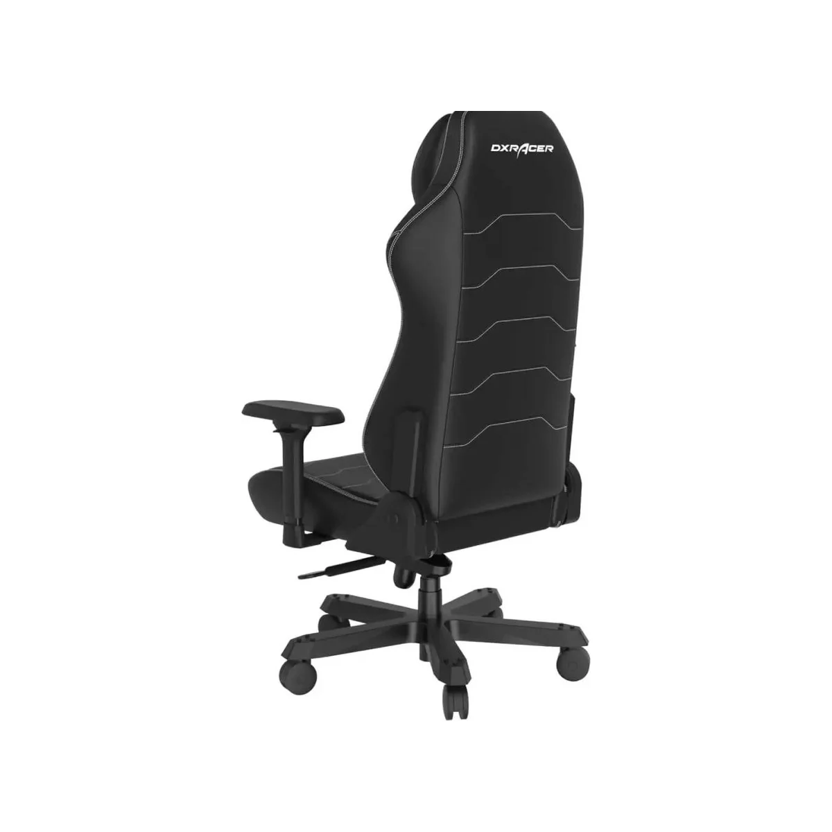DXRACER Master Series Microfiber Leather Gaming Chair - Black (4D Armrests, 170 Degree Recline, Aluminum Base) - MAS-1238S-N-A3 view 3