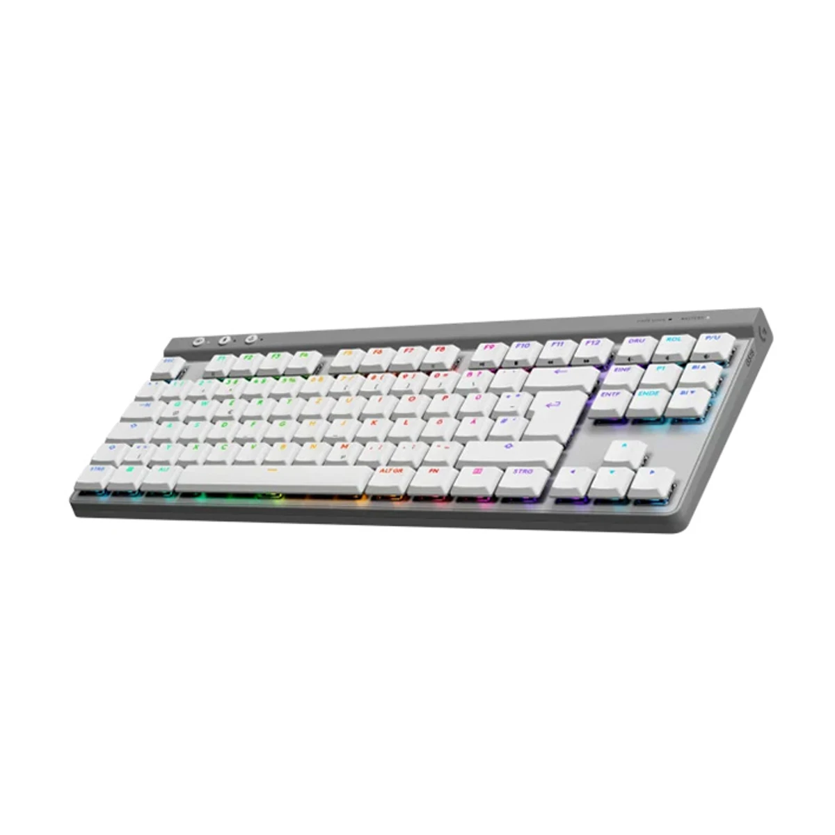 Logitech G515 LIGHTSPEED TKL Wireless Gaming Keyboard - White | 920-012539 view 3