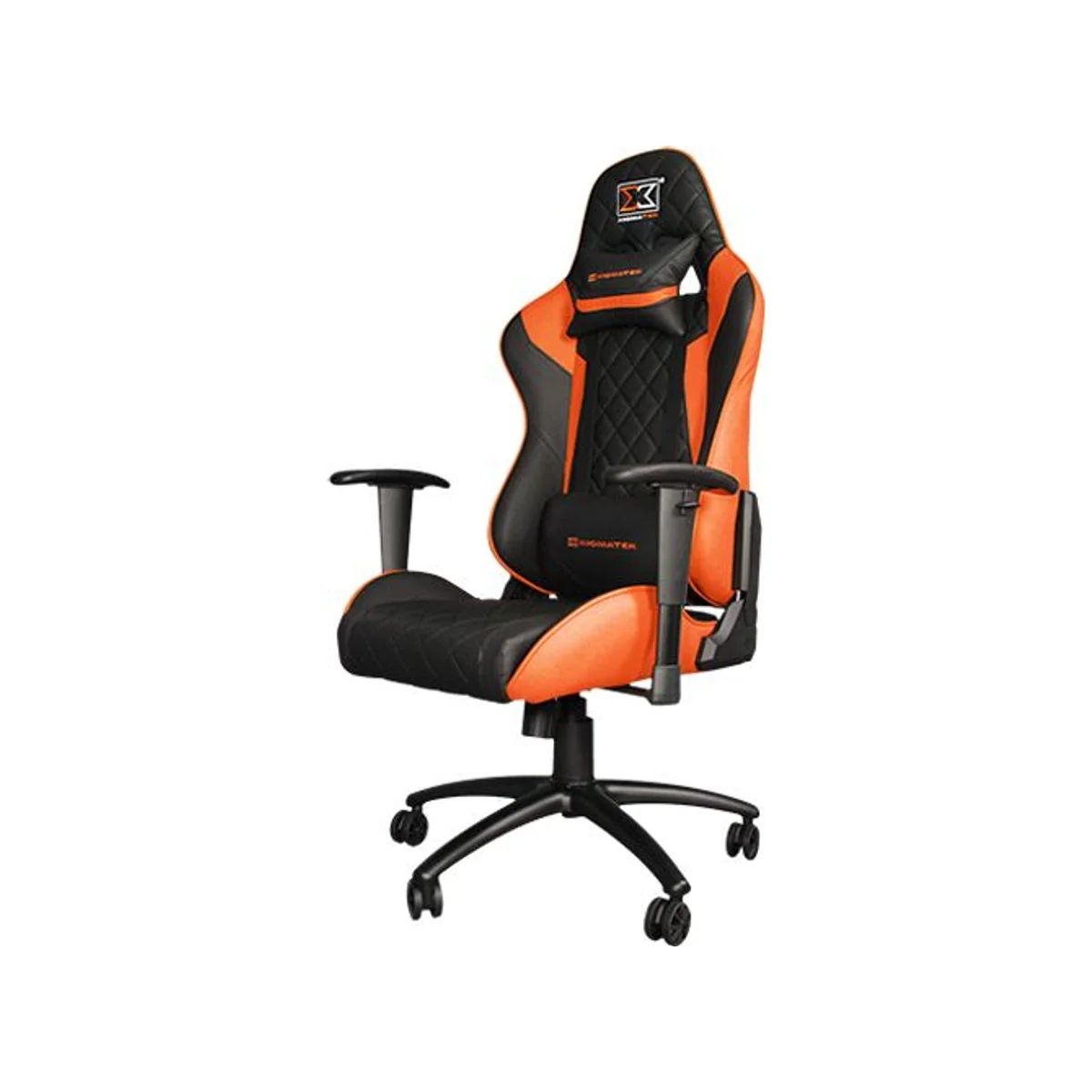 XIGMATEK Hairpin Orange Gaming Chair (Mould Foam, 2D PU Armrests, 136KG Limit) - EN46676 view 3
