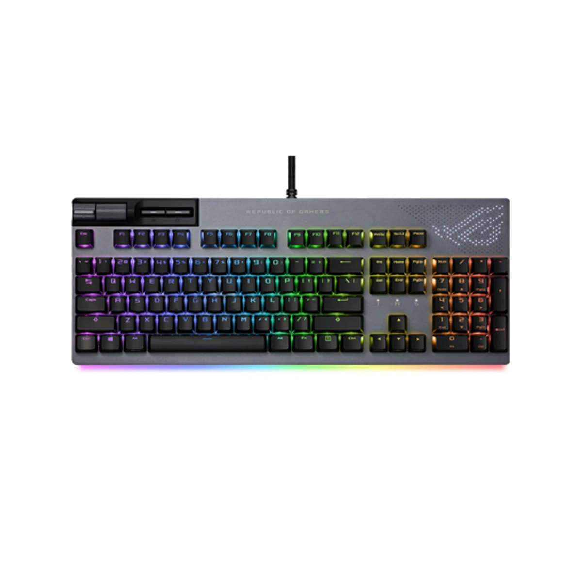 Asus ROG Strix Flare II Animate with AniMe Matrix LED display ROG NX Mechanical Switch Gaming Keyboard | 90MP02E6-BKCA00 view 4