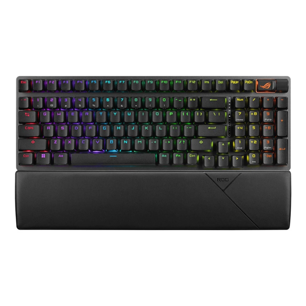 ASUS ROG Strix Scope II 96 Wireless RGB English/Arabic Gaming Keyboard - Black| 90MP037A-BKAA01 view 2
