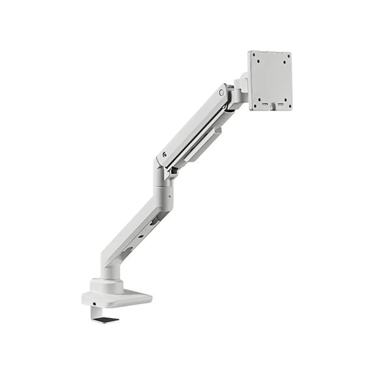 SKILL TECH Fabulous Heavy-Duty Gas Spring Monitor Mount Stand - White (17"-49", Up to 44lbs, VESA 75x75/100x100, USB-C) - SH69-C012UC view 2