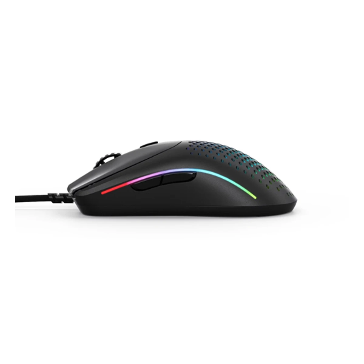Glorious Model O 2 RGB Wired Optical Gaming Mouse - Matte Black (BAMF 2.0 Sensor, 80M Click Switches, 650 IPS, 16.8M RGB) - GLO-MS-OV2-MB view 4