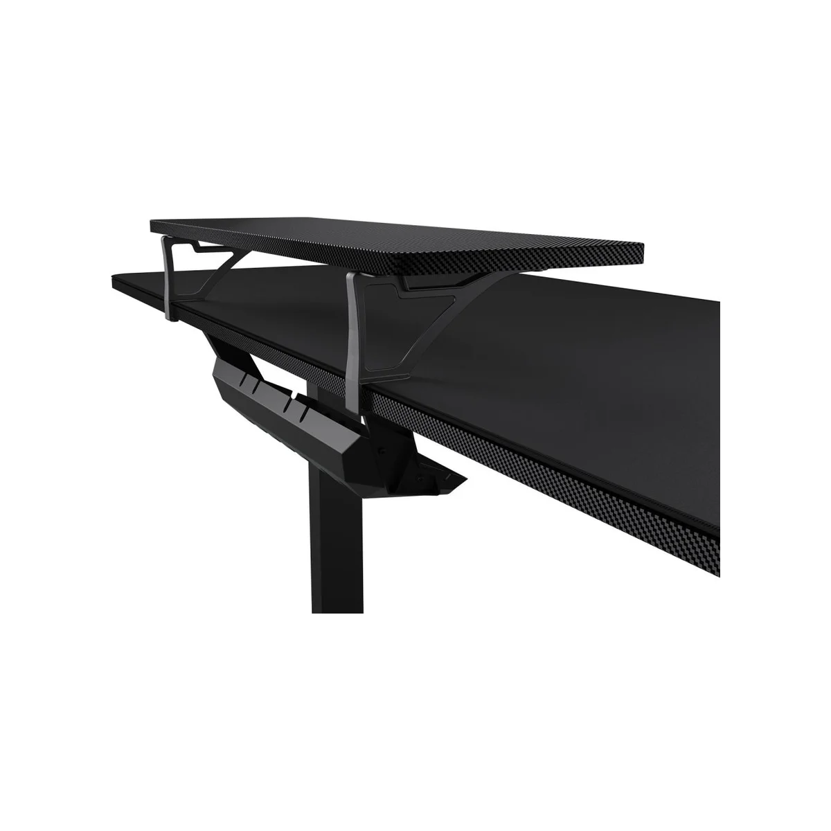COUGAR E-STAR 120 Adjustable Heights Gaming Desk - Black (1200x600mm, Electric Lift, Monitor Stand, Mouse Pad) - 3MSTA1WB-0001 view 5