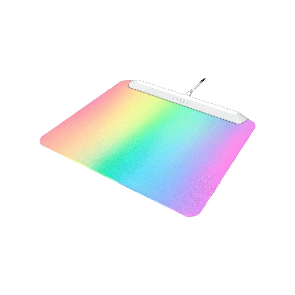 Razer Firefly V2 Pro RGB Gaming Mouse Pad - White (Full Backlit, 15-Zone Chroma RGB, USB 2.0 Port) - RZ02-04920200-R3M1 view 2