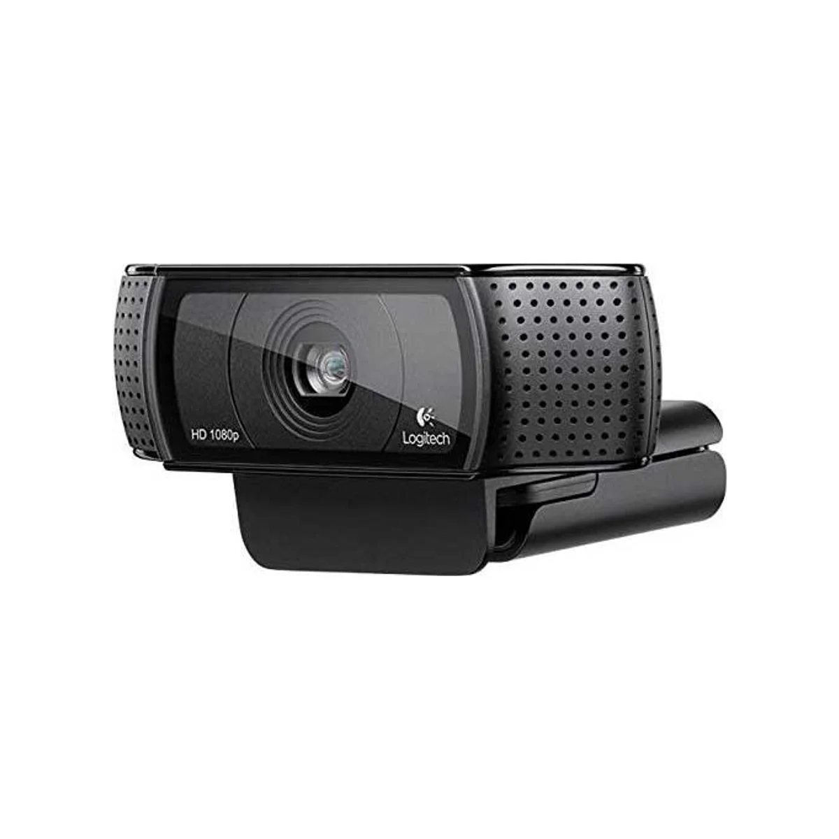Logitech C920 Full HD 1080p Webcam with Stereo Audio - Black (1080p, Autofocus, Stereo Mics) - 960-001055 view 2