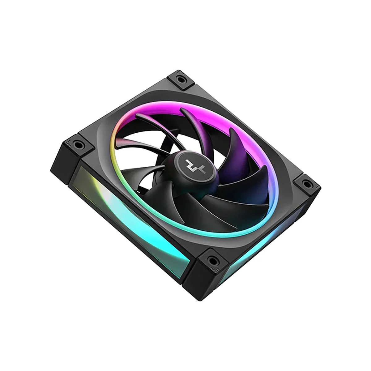 DeepCool FL12 ADD-RGB 120mm Single Fan - Black - R-FL12-BKAPN1-G view 2