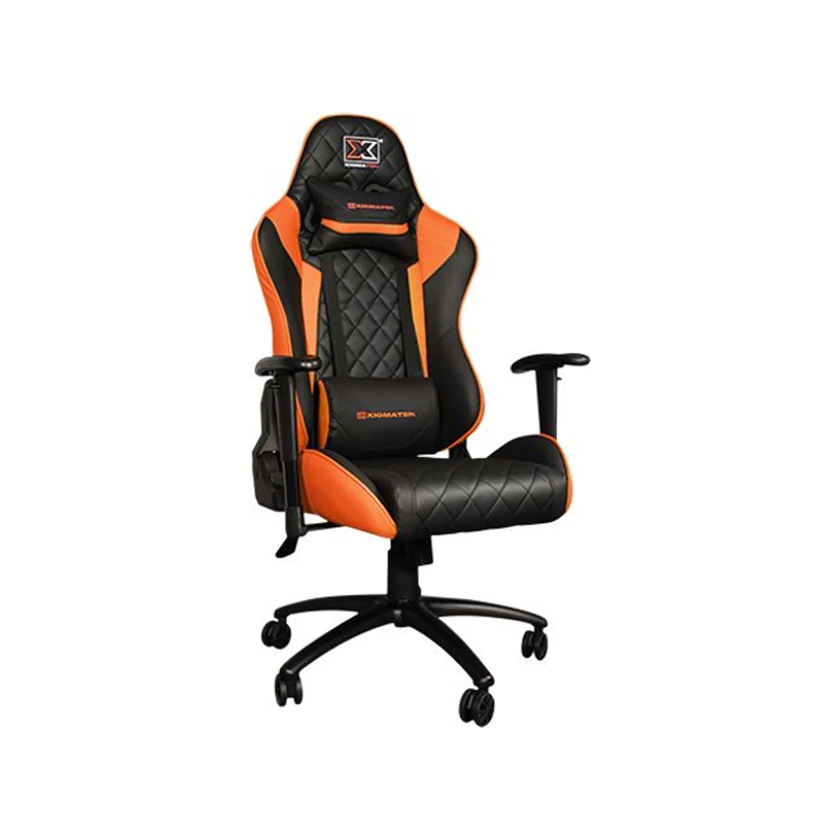 XIGMATEK Hairpin Orange Gaming Chair (Mould Foam, 2D PU Armrests, 136KG Limit) - EN46676 view 2