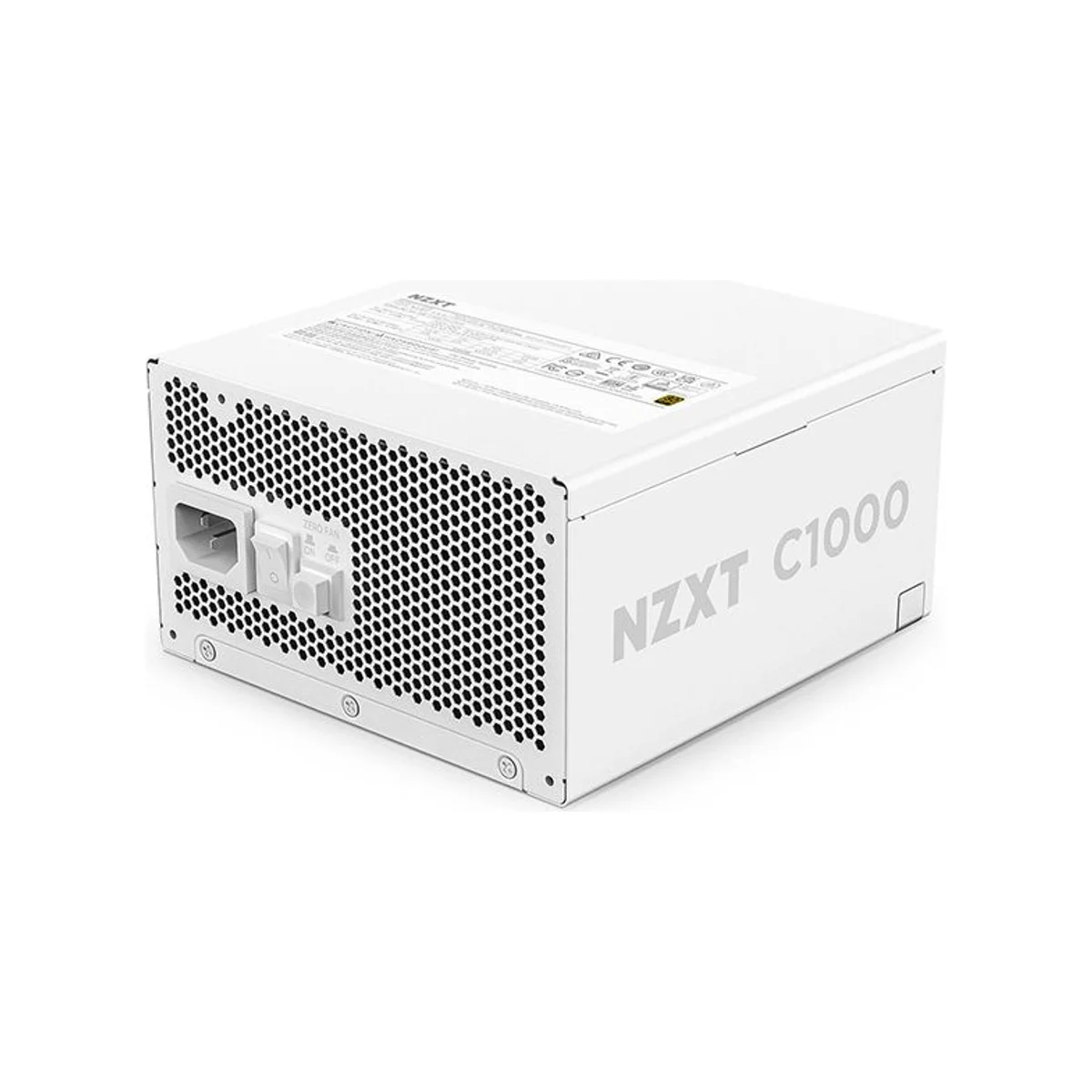 NZXT C Series 1000W 80+ Gold ATX 3.1 Power Supply - White - PA-0G2BW-UK view 3