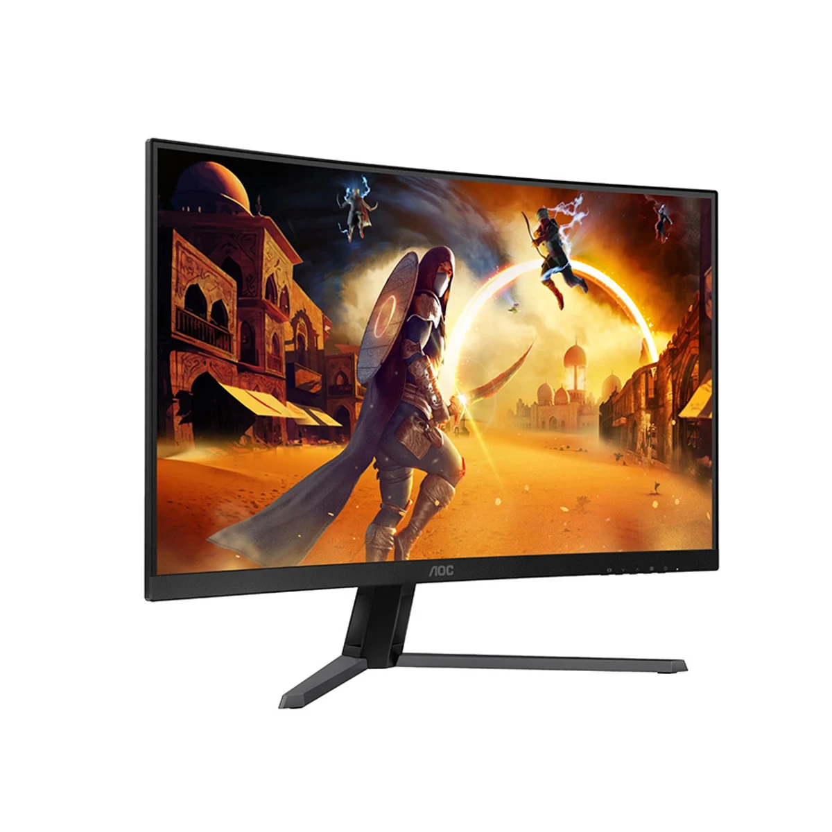 AOC CQ32G4E Black & Red Curved Gaming Monitor (32" QHD, 180Hz, 0.5ms VA) - CQ32G4E view 3