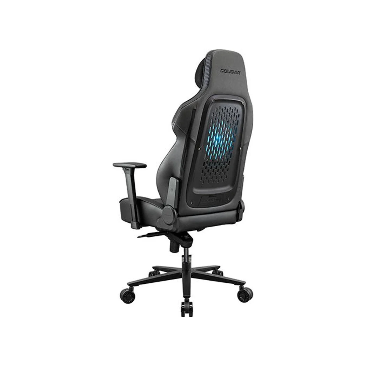 COUGAR NxSys Aero Gaming Chair - Black/Orange (Integrated RGB Fan, Breathable Mesh, Lumbar Support) - 3MARP0RB.0001 view 7
