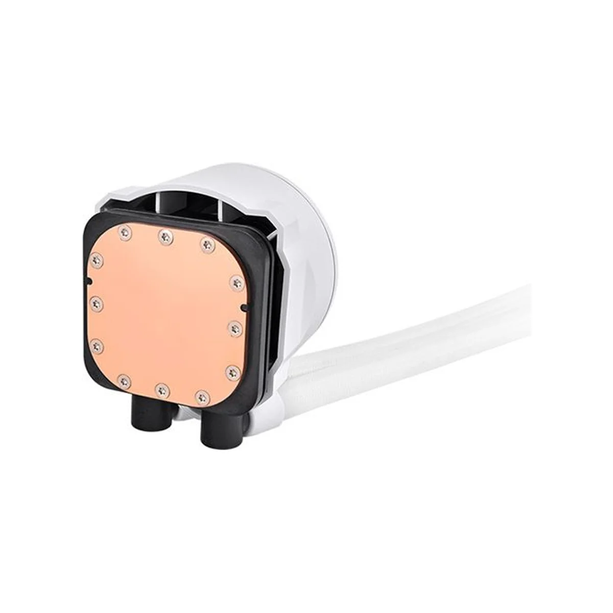 Thermaltake TH120 V2 ARGB Sync Snow AIO CPU Liquid Cooler (White, 120mm Fan, Copper Block) - CL-W363-PL12SW-A view 4