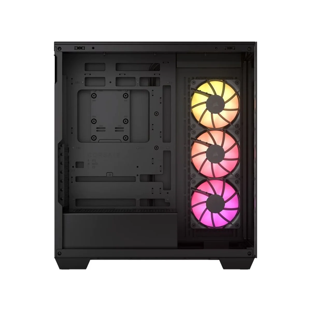 Corsair 3500X ARGB E-ATX Mid-Tower Gaming Case - Black - CC-9011278-WW view 3