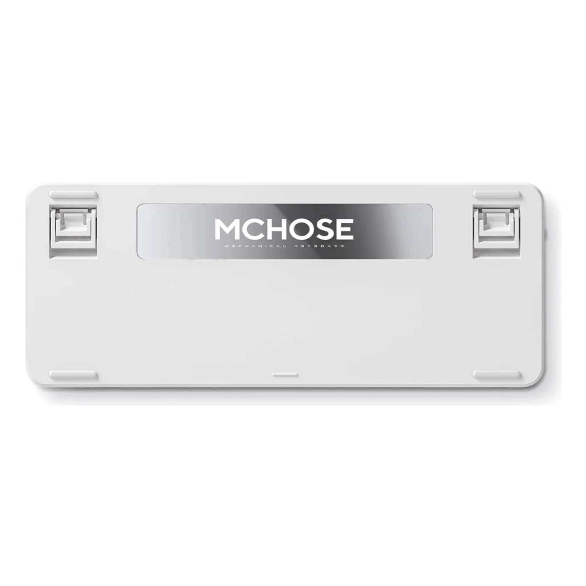 MCHOSE X75 V2 75% RGB Tri-Mode Mechanical Gaming Keyboard - Retro White | MC-X75V2-8 view 3