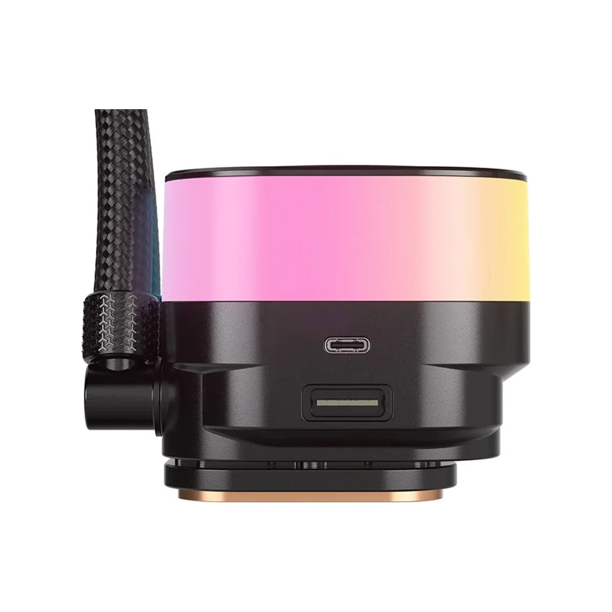 CORSAIR iCUE LINK TITAN 360 RX RGB CPU Liquid Cooler (Black, 360mm Radiator, 3x 120mm RGB Fans) - CW-9061018-WW view 2