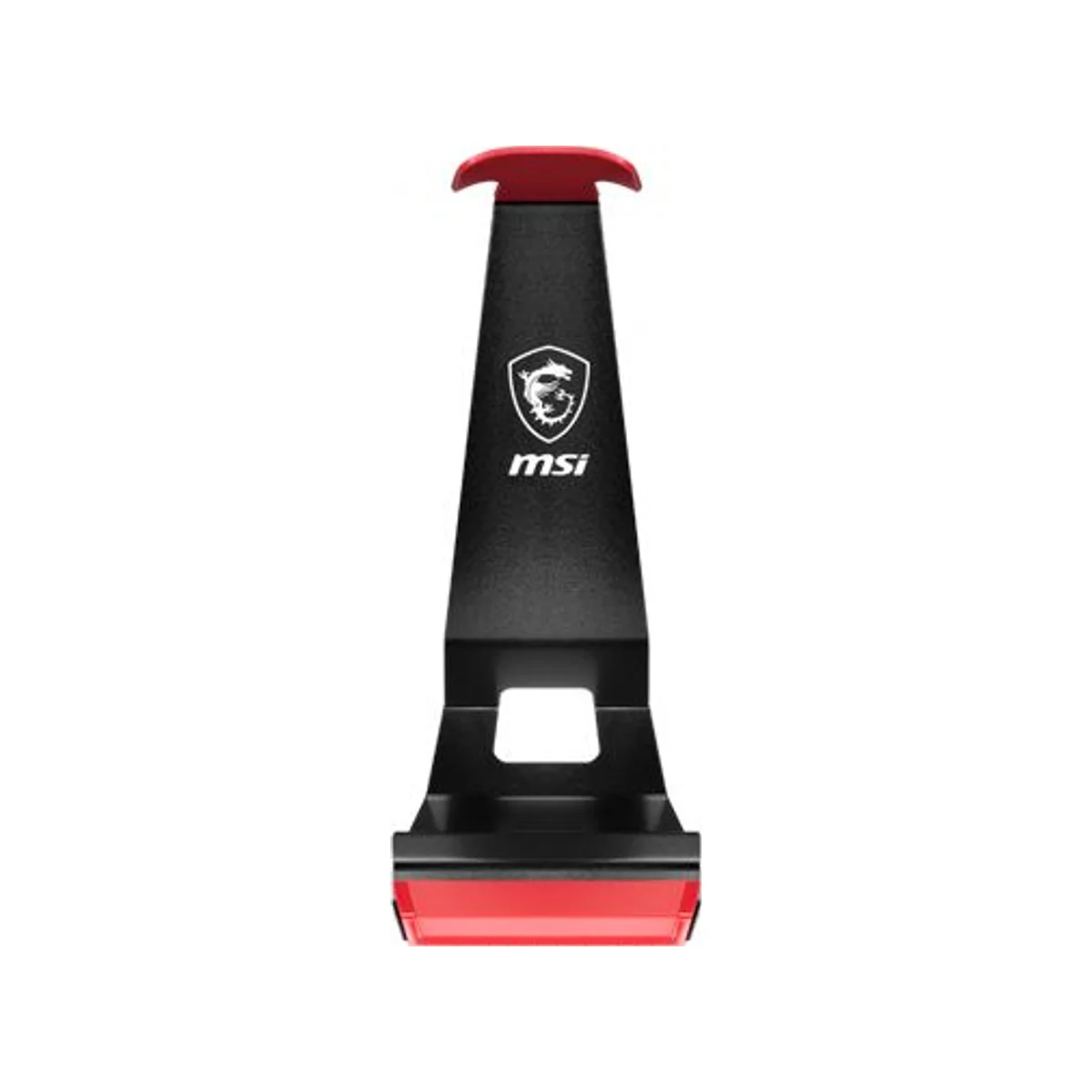 MSI HS01 Headset Stand with Wireless Charger - Metal/Plastic/Rubber - HS01 view 2