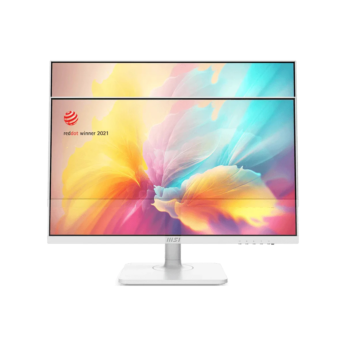 MSI Modern 24" FHD, 100Hz, IPS, 1ms Business Monitor - White - MD2412PW view 3