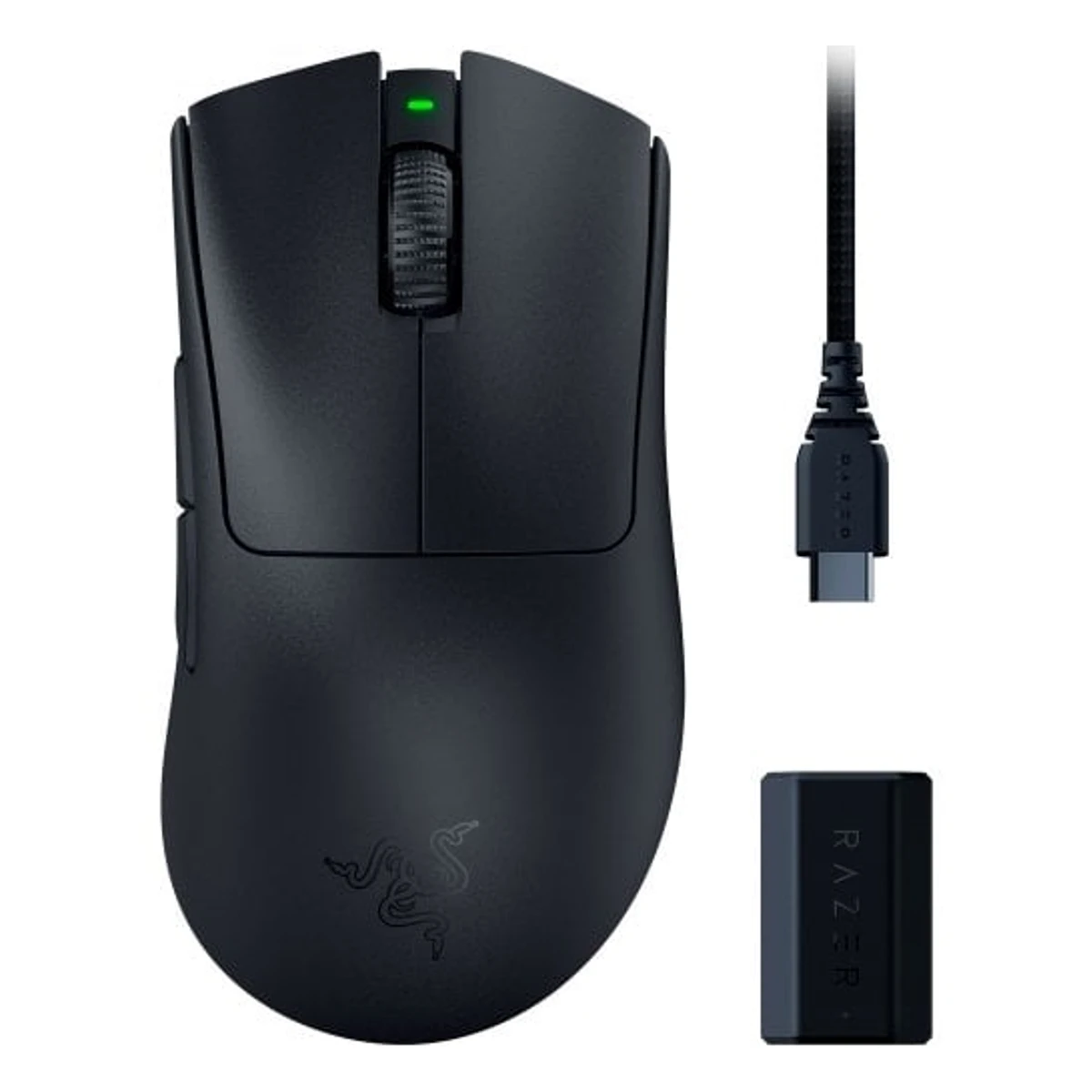 Razer DeathAdder V3 Pro Ultra-lightweight Wireless Gaming Mouse (8000 Hz, 30K DPI) - RZ01-04630300-R3WL