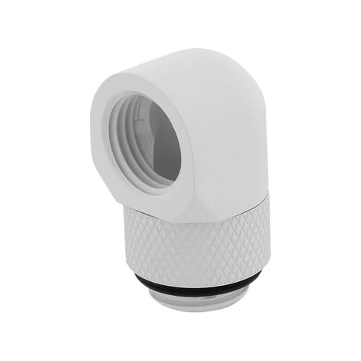CORSAIR Hydro X Series 90° Rotary Adapter Twin Pack — White (G1/4'' BSPP, Brass, White) - CX-9055014-WW view 3