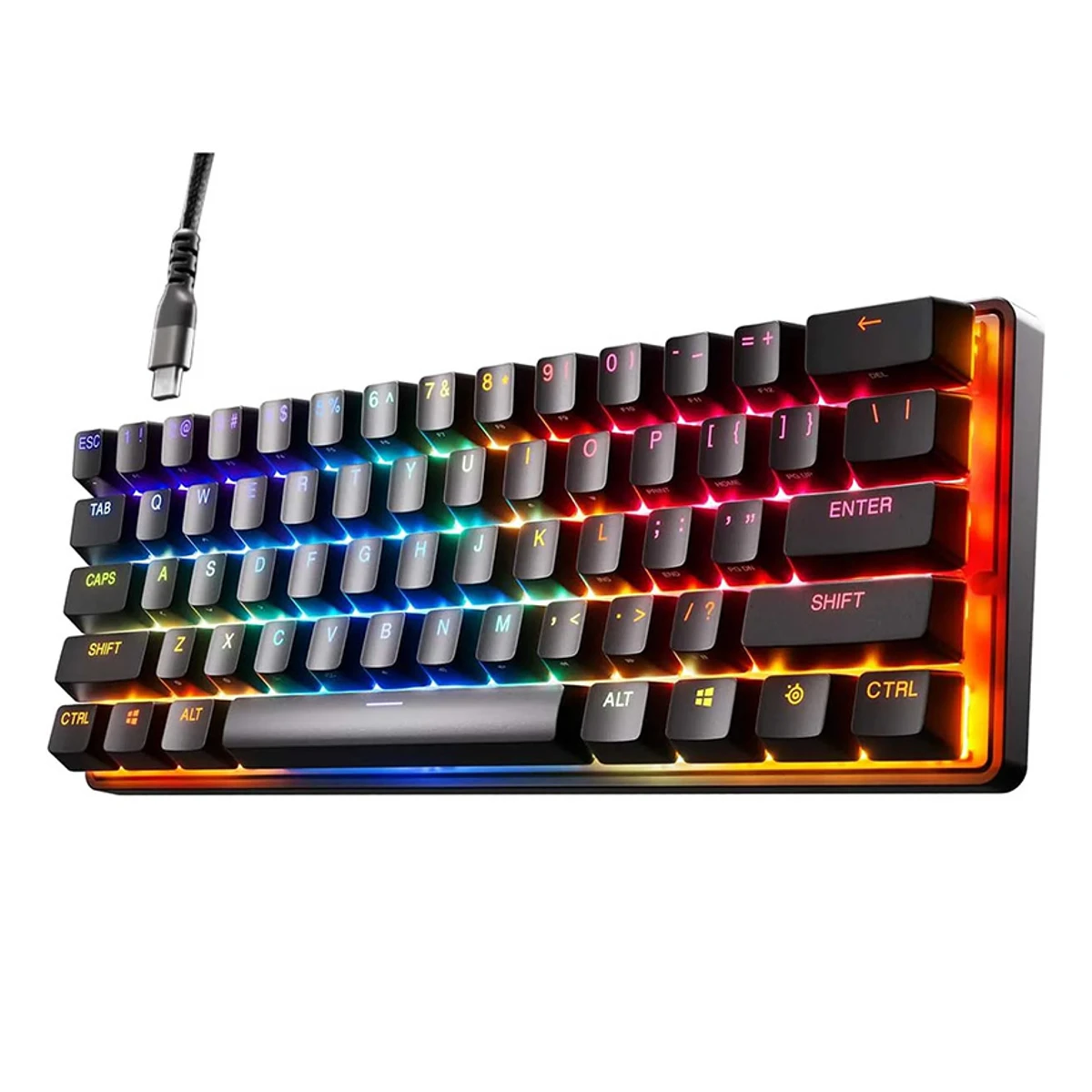 SteelSeries Apex Pro Mini Gen 3  60% V2 Wired Mechanical Gaming Keyboard - Black | 64913 view 2