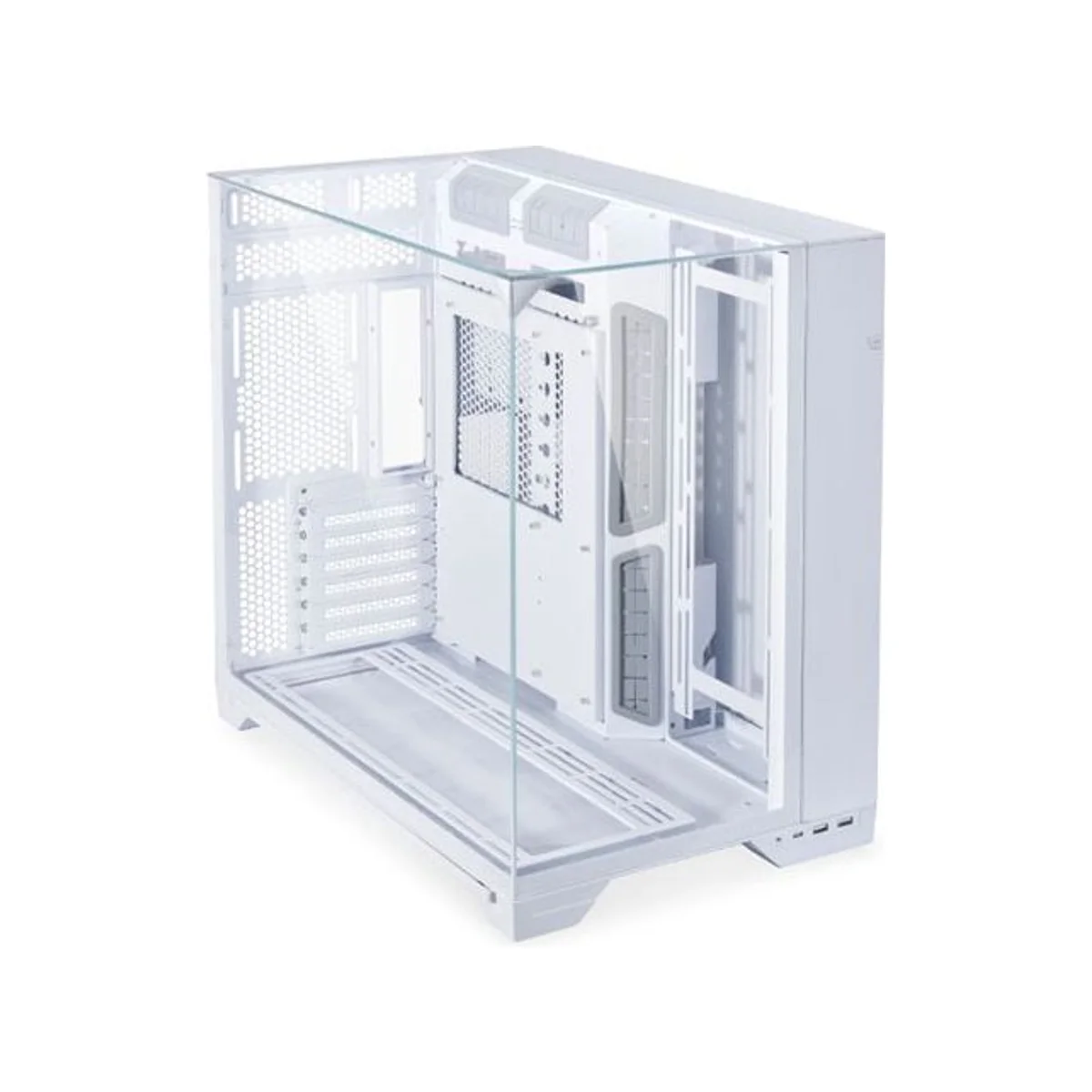 Lian Li O11 Vision Dual-Chamber Mid-Tower Case - White - G99.O11VW.00 view 5