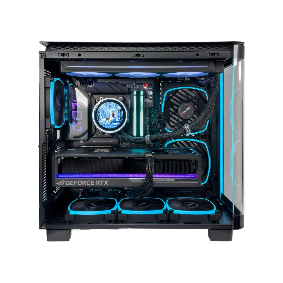 Gaming PC Hero (Ryzen 9 9950X3D, 64GB DDR5, RTX 5090 32GB) - Powered by ASUS - Gaming_PC_Hero_PBA view 3