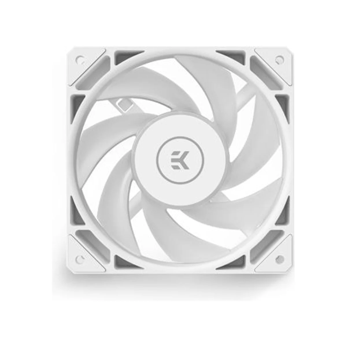 EKWB EK-Loop Fan FPT 120 D-RGB - White Computer Cooling Fan (550-2300rpm, 77 CFM, 26.8 Pa) - 3831109898048