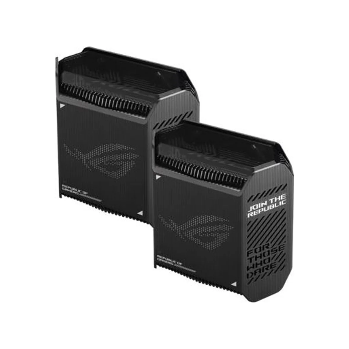 ASUS ROG Rapture GT6 Whole Home Mesh Wi-Fi 6 System (2 Pack) - AX10000 Tri-Band, WiFi 6, Black - 90IG07F0-MU9A20 view 4