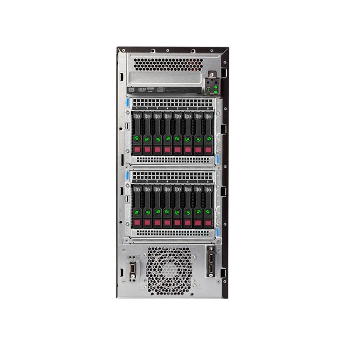 HP ProLiant ML-110-G10 Tower Server (Intel Xeon Bronze 3206R, 16GB DDR4 RAM, 480GB SSD) view 2