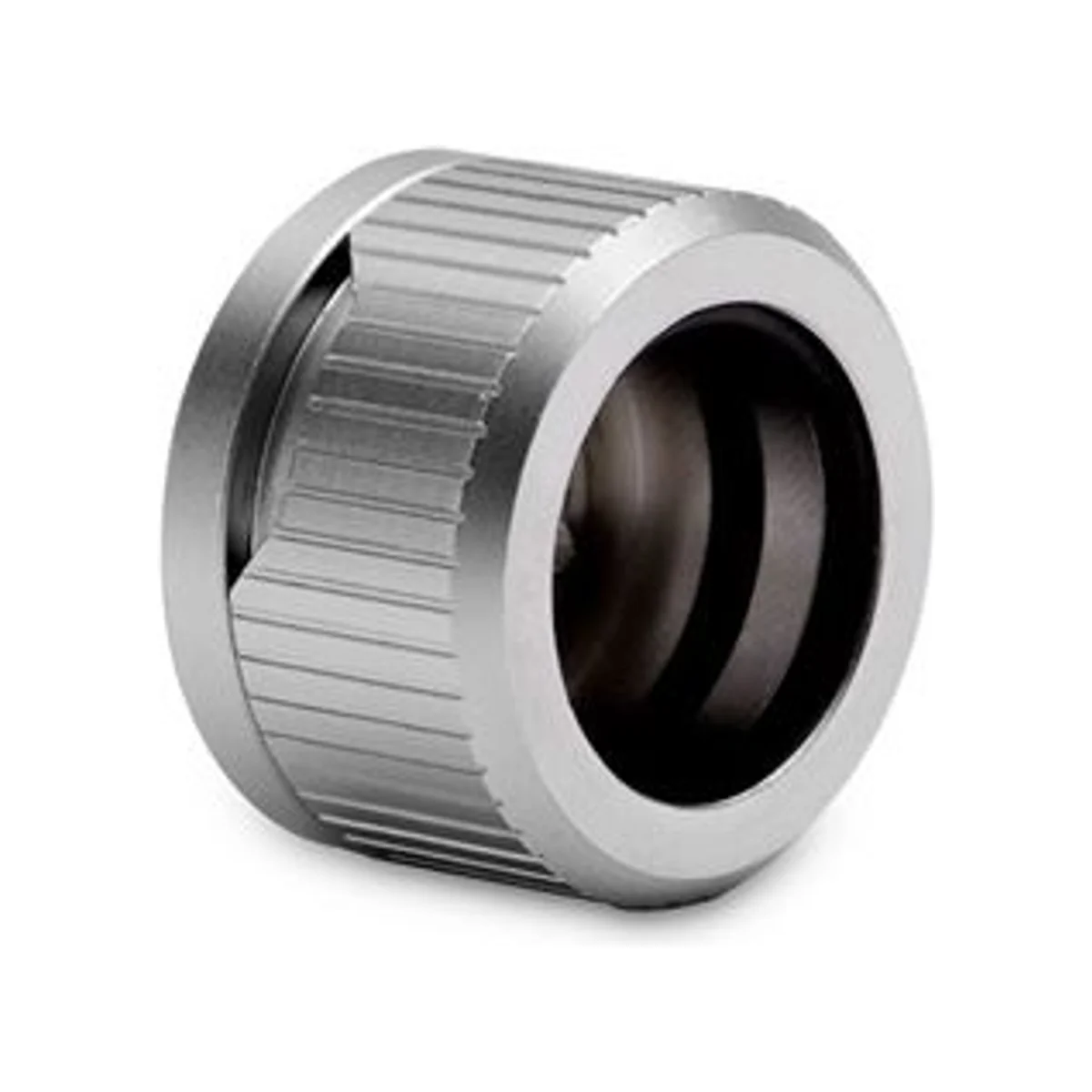 EKWB EK-Quantum Torque HDC 16 - Satin Titanium Hard Tube Compression Fittings (16mm OD, Satin Silver) - 3831109823804 view 2