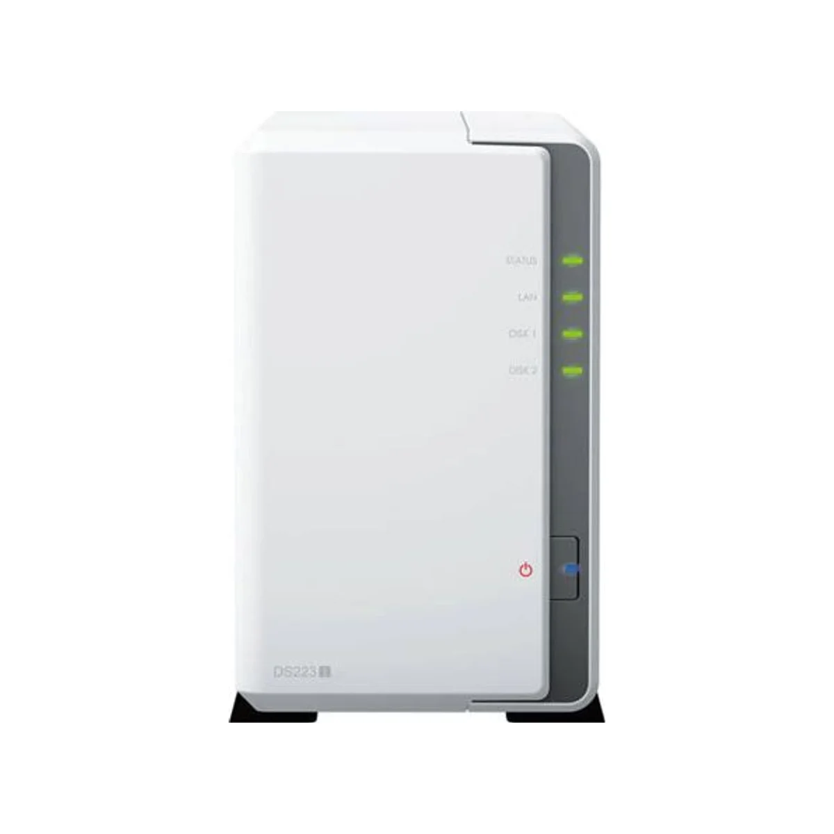 SYNOLOGY DS223J NAS Box (2-Bay, Realtek RTD1619B, 1GB DDR4) - DS223J