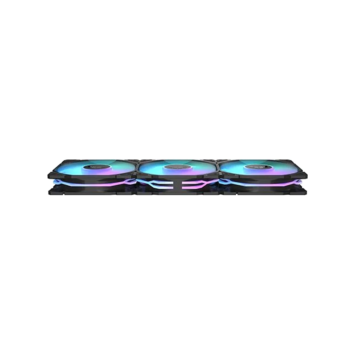 ASUS TUF Gaming TR120 ARGB Reverse Blade Triple Pack Fan - Black - 90DA00D0-B09020 view 4