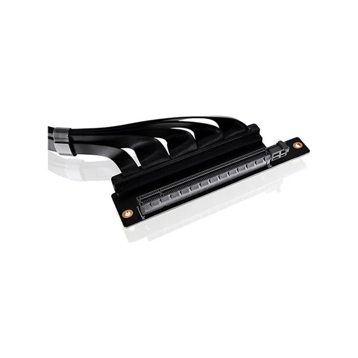 Thermaltake PCI-E 4.0 Dual 90 Degree 400mm Riser Cable - Black - AC-077-CO1OTN-C1 view 4