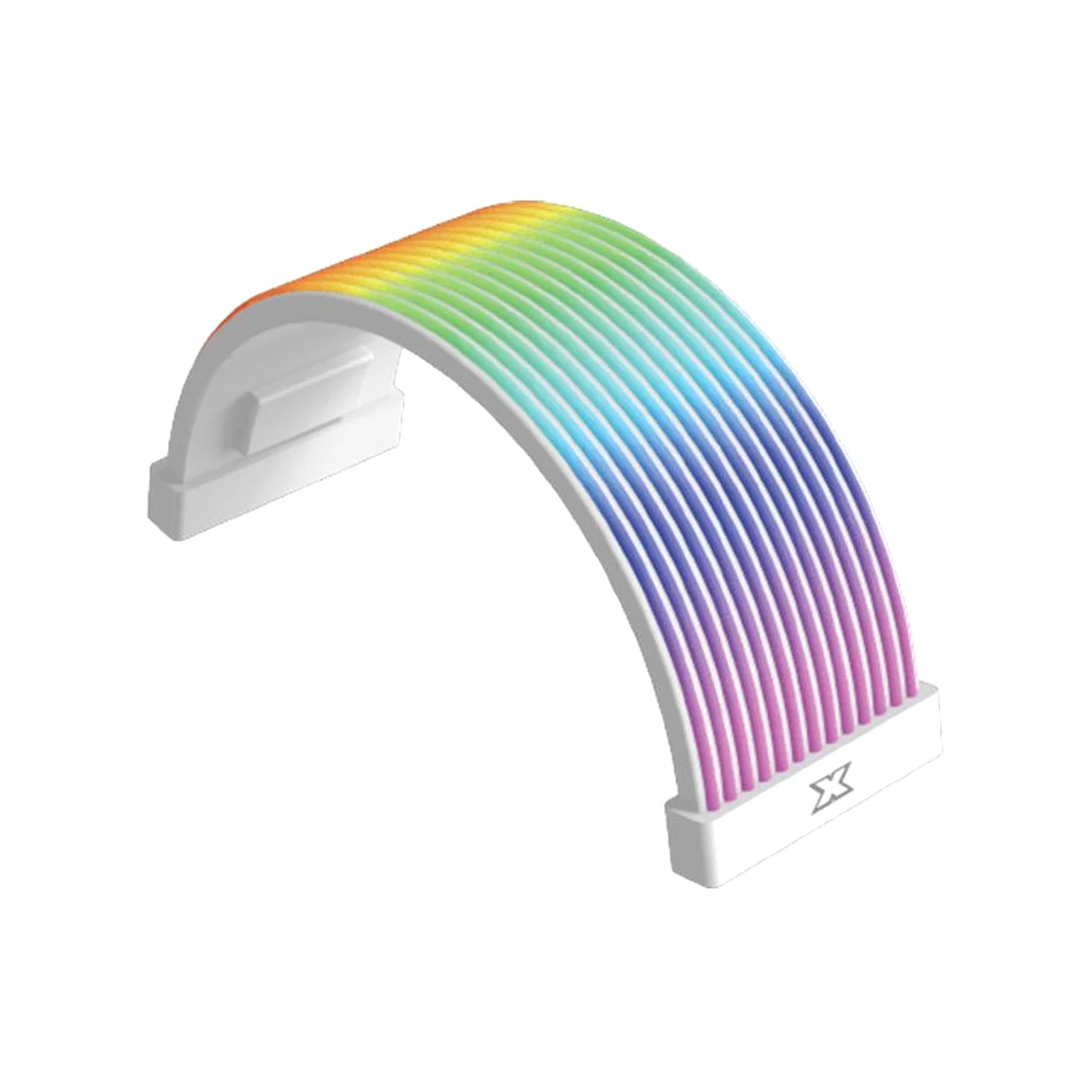 Xigmatek ICover II MB 24P ARGB LED PSU Cable Cover Kit - White | EN45790 view 3