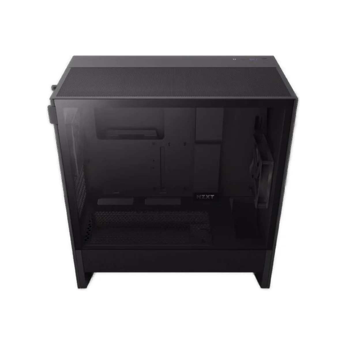 NZXT H5 Flow ATX Compact Mid Tower Airflow Gaming Case – Black - CC-H52FB-01 view 3