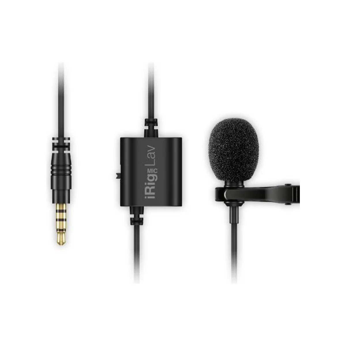 IK Multimedia iRig Mic Lav Broadcast Microphone (Condenser, Cardioid, 30Hz-16kHz) - IP-IRIG-MICLAV-IN view 8