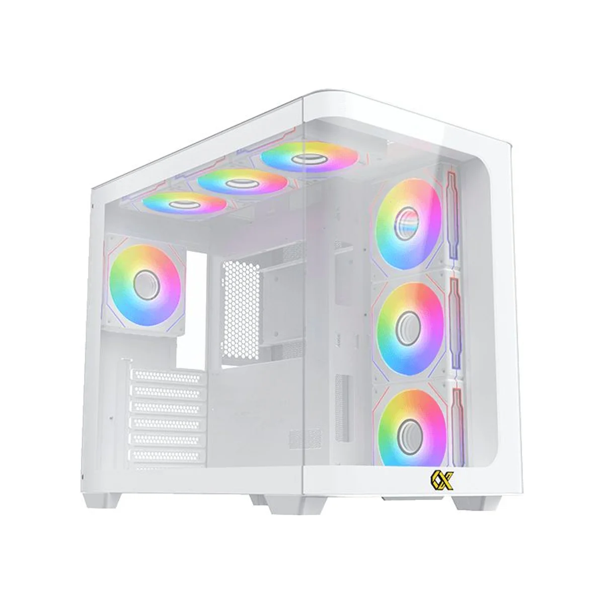 Xigmatek Pano Arctic E-ATX Gaming Case - White - EN44267